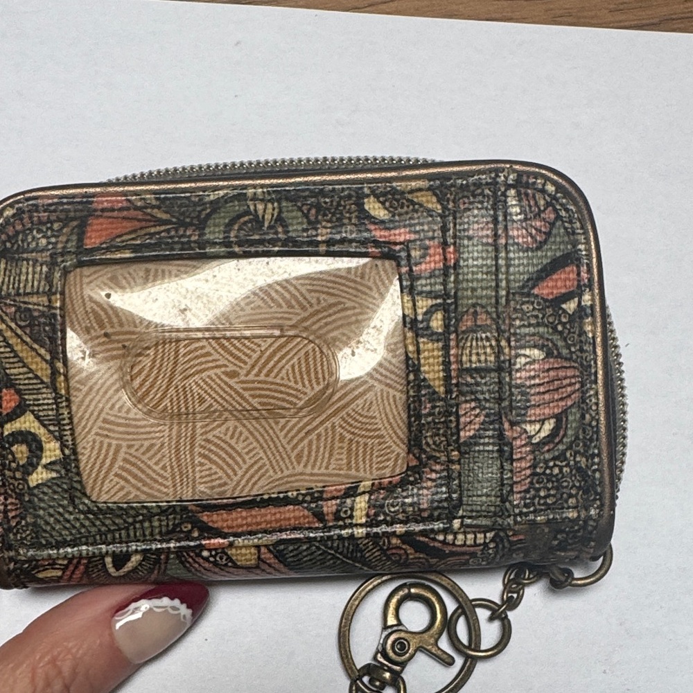 Sakroots Artistic Pattern Wallet with Keychain - Picture 3 of 3